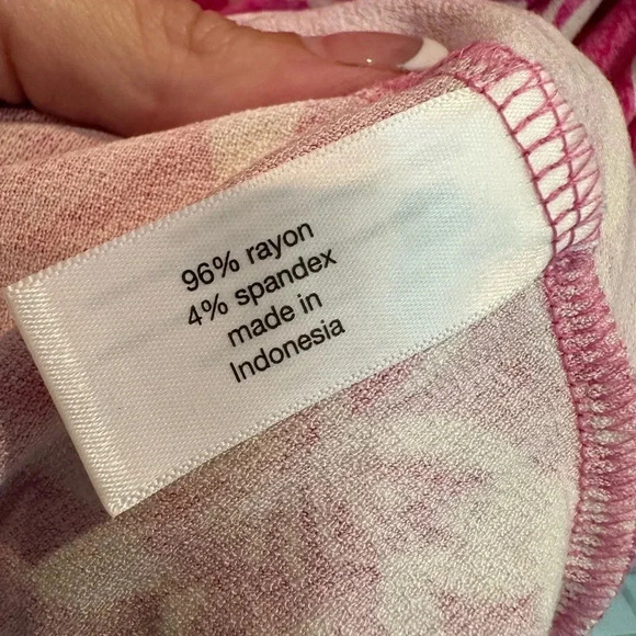 Lane Bryant Cabo Flower Flutter-Sleeve V-Neck Knit Swing Dress Plus Size 14/16 - Picture 11 of 13